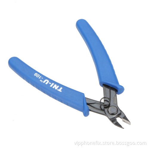 TU-109 5" Curved Nose Pliers Electric Cutting Repair Tool